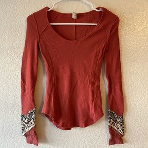Free People Longsleeve Shirt